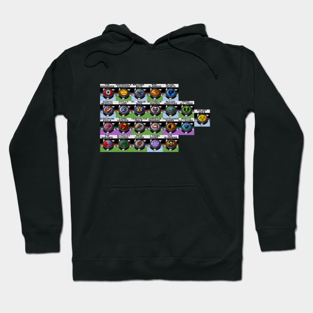 Mutant League Hockey Teams Hoodie by wataah